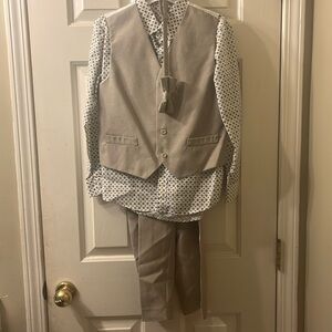 Boys tan 3piece suite